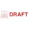 Cosco Accustamp Shutter, "Draft", Red COS035585 - alternate 2